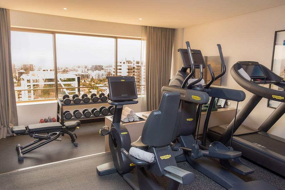 Mandarin Oriental, Santiago Hotel Екстериор снимка The gym at the hotel